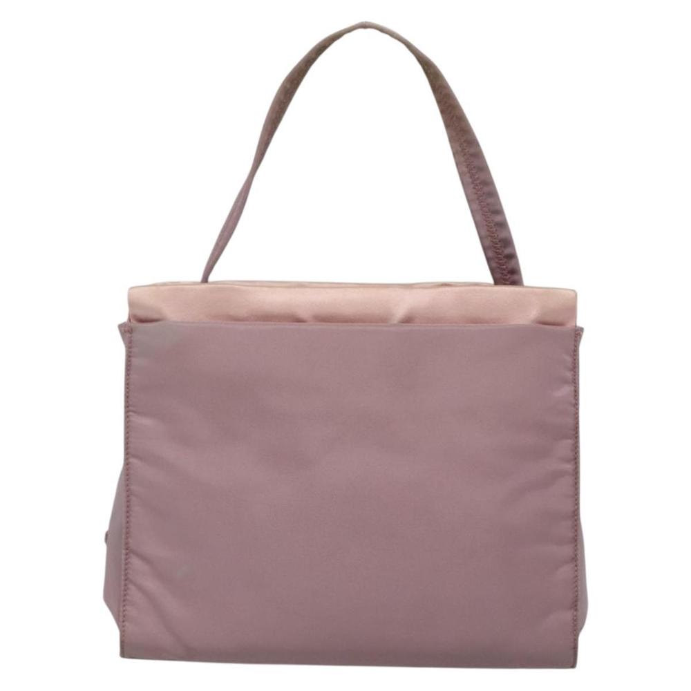 PRADA Hand Bag Nylon Pink Auth 140627 - Picture 13 of 16